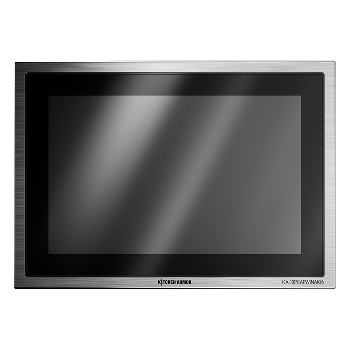 KA-1000 PoE+ 10″ All-in-One Windows Stainless Steel Touchscreen